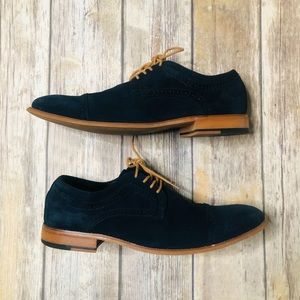 Navy Blue Stacy Adams Dress Shoes